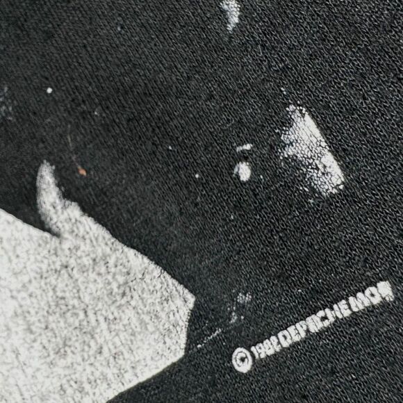 Vintage 1988 Depeche Mode "Music for the Masses" Tour Tee | Single Stitch | USA - Picture 7 of 15